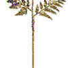 Vickerman Mardi Grass Glitter Fern Spray - view 3 of 4