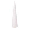16" & 24" White Pearl Cone Tree 2/Set - view 3 of 3
