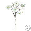 28" White Dogwood 3/pk - view 4 of 4