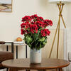 Vickerman 20" Artificial Geranium Bush, 4 per Pack - view 2 of 4