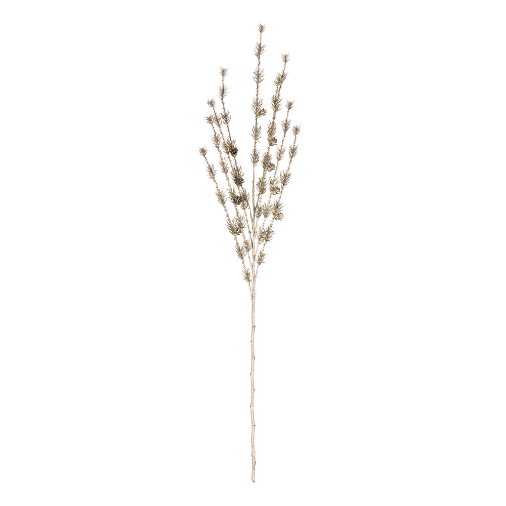 38" Needle Pine Spry-Champagne 3/pk