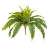 Vickerman Artificial Green Boston Fern Bush - view 1 of 4