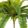 Vickerman Artificial Green Boston Fern Bush - view 3 of 4
