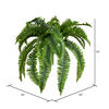 Vickerman Artificial Green Boston Fern Bush - view 4 of 4