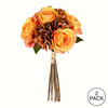 Vickerman 13" Artificial Rose and Hydrangea Bouquet - view 4 of 4