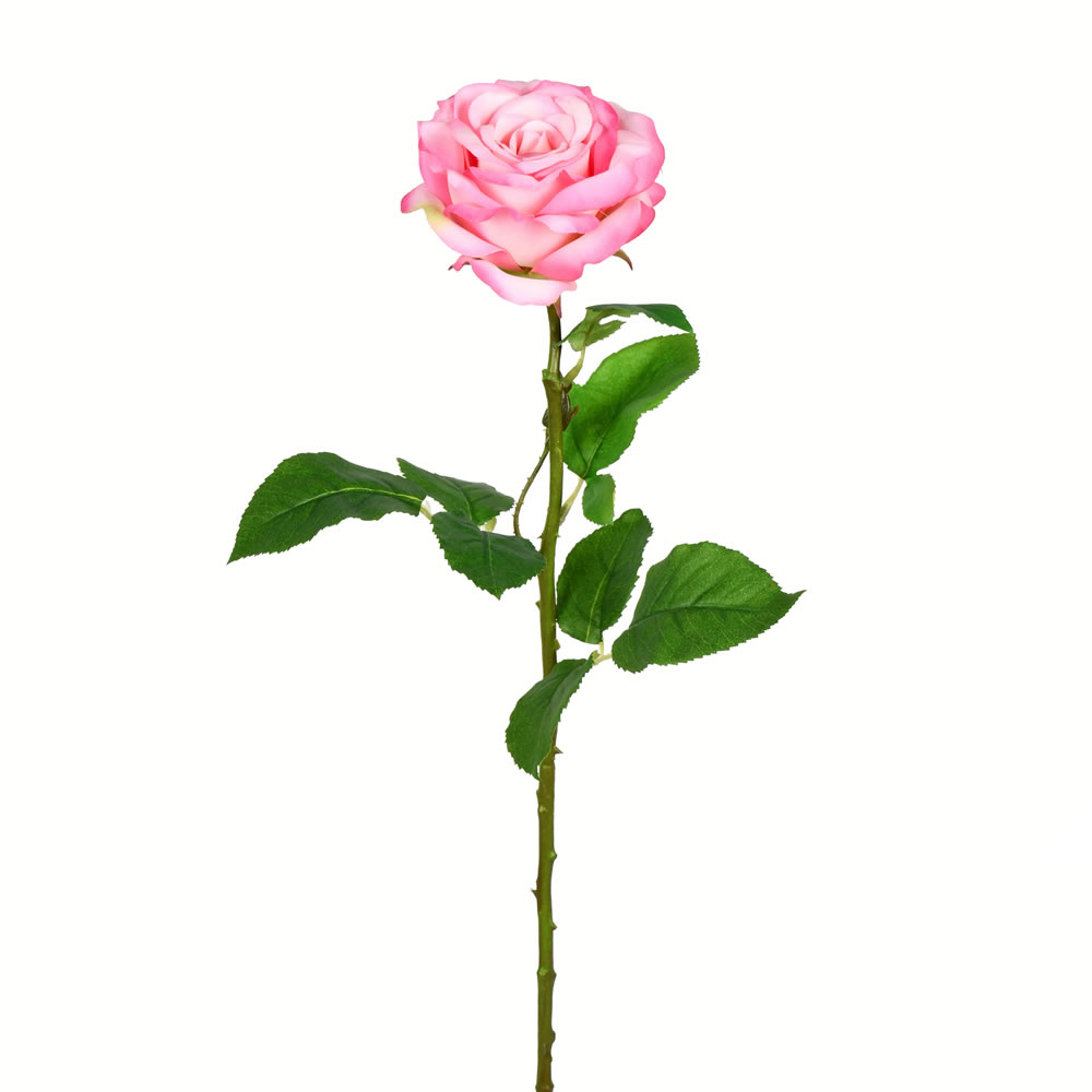 Vickerman 26" Artificial Rose Stem