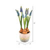 Vickerman 10" Artificial Hyacinths in Container - view 2 of 3