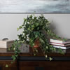 Vickerman Artificial Mini Ivy Hanging Bush - view 2 of 3