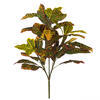 Vickerman Artificial Green and Orange Croton Plant - view 1 of 4