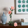 27'' NT Rose Stem-Peach Fresh Touch 3/pk - view 2 of 2