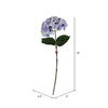 Vickerman 18" Artificial Hydrangea Spray 4/Pk - view 5 of 5
