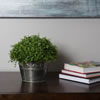 Vickerman Artificial Mixed Greenery Half Ball - view 2 of 3