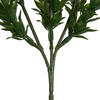 25.5" Green Mini Leaf Bush 4/Pk UV Coat - view 5 of 7