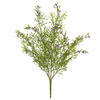 Vickerman Artificial UV Coated Bush with Purple Flowers - view 1 of 4
