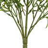 Vickerman Artificial UV Coated Bush with Purple Flowers - view 3 of 4