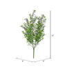 Vickerman Artificial UV Coated Bush with Purple Flowers - view 4 of 4