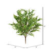Vickerman Artificial UV Coated Green Royal Fern Bush - view 4 of 4