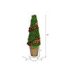 Vickerman Artificial Cone Shape Potted Cedar Tree Pinecone Accents - view 3 of 3