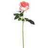 Vickerman Artificial Open Rose Stem - view 1 of 4