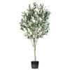 Vickerman Artificial Green Olive Tree in Pot - view 1 of 6
