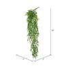 Vickerman Artificial Green Mini Bamboo Leaf Bush, Pack of 2 - view 2 of 3