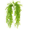Vickerman Artificial Mini Leaf Hanging Bush, 2/pk - view 1 of 4