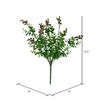 Vickerman Artificial 14.5" Money Leaf Bush - view 2 of 3
