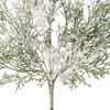 Vickerman Artificial Snowy Cedar Spray - view 4 of 4
