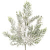 Vickerman Artificial Snowy Cedar Spray - view 2 of 4