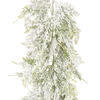 Vickerman Artificial Snowy Cedar Garland - view 2 of 4