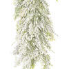 Vickerman Artificial Snowy Cedar Garland - view 4 of 4