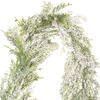 Vickerman Artificial Snowy Cedar Garland - view 3 of 4