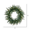 Vickerman Artificial Mixed Fern Cedar Wreath - view 5 of 5