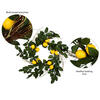 Vickerman Artificial Green and Yellow Salal Leaf Lemon Collection - view 7 of 7