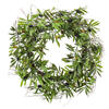 24" Green Olive Leaf Wreath - view 1 of 4