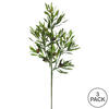 26" Green Olive Leaf Spray 3/pk - view 3 of 5