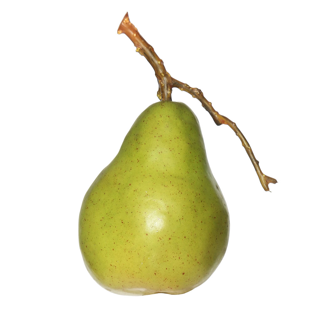 90MM Polystyrene Pear 6/pk