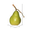 90MM Polystyrene Pear 6/pk - view 2 of 3