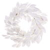 Vickerman Gardenia Artificial Wreath - view 1 of 5