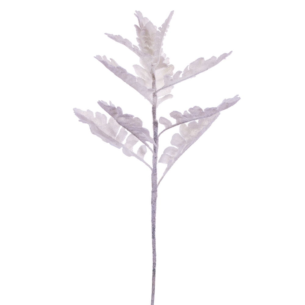 Vickerman Artificial 19" Dusty Miller Glitter Spray