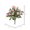 Vickerman Artificial Mini Diamond Rose Bush - view 3 of 3