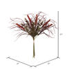 Vickerman Artificial 27" Euphorbia Onion Grass Bush - view 4 of 4