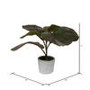 Vickerman Artificial Fiddle Leaf Fig Plant in Pot - view 3 of 6