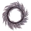 24" Beige Pampas Grass Wreath - view 5 of 5