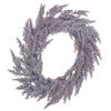 24" Beige Pampas Grass Wreath - view 3 of 5