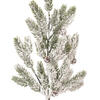 Vickerman Artificial Snowy Glitter Pinecone Fir Spray - view 2 of 4