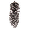 Vickerman Snowy Glitter Pinecone Ornament - view 2 of 2