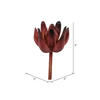 4" Red/Gray Succulent Pick Asst 6/pk - view 3 of 4