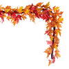 72" Fall Red Maple Leaf Garland - view 3 of 4
