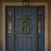 Vickerman 26"H x 12"W Bunny Outline Wreath.  - view 2 of 6